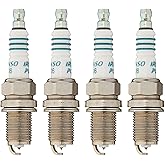 4 New DENSO Iridium IK16 Spark Plugs # 5303 | Replaces 5962H8 5962J1 5613796 5614106 5614285 5614286 9195166 AGSP32C AGSP32F AJ84575 C2A1535 1822A030 1822A068 19302724.