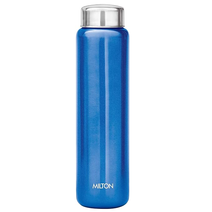 Milton Aqua 1000 Stainless Steel Water Bottle, 930 ml, Blue