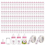 144 Pieces of Mini Baby Shower Milk Bottles Favors