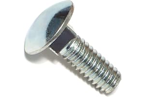 AIVOXE Hard-to-Find Fastener 014973230401 Carriage Bolts, 1/4-20 x 3/4, Piece-100, zinc