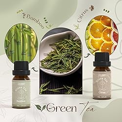 SALUBRITO Zen Fragrance Oil Set, Tea Essential Oil