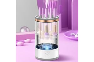 Simtect Electric Makeup Brush Cleaner Machine, Automatic Makeup Brush Cleaner for All Size Beauty Makeup Brush Set, Great Birthday Gifts for Women, Mothers Day Gifts