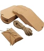 30 Cajas Regalo Forma Casa De Papel Kraft 7.5x8x7.5cm: Dulceros Para Boda, Baby Shower Y Cumpleaños