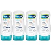 Cetaphil Baby Wash and Shampoo with Organic Calendula, 7.8 Ounce (Pack of 4)