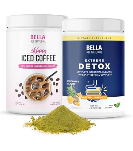 Amazon.com: Bella All Natural Extreme Detox Powder (Pineapple
