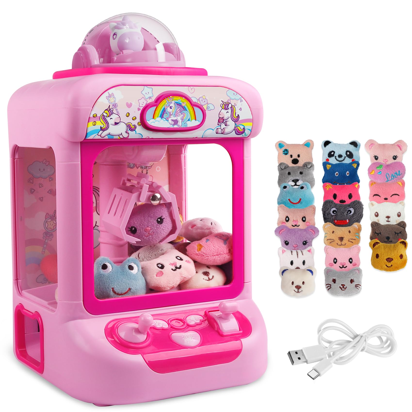 thumbnail image 2 of Claw Machine For Kids Claw GameToy Dool Grabber Game Toy Dool Machine 2 of 9