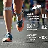 Cambivo 2 Pack Patella Knee Strap Adjustable Support Band for Running Hiking view 2