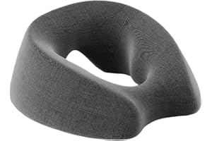 Face Down Pillow, Breathable Memory Foam Massage Face Pillow, Removable Washable Bed Massage Head Holder for Office Table Des