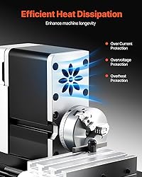 VEVOR Didactical Mini Metal Lathe Machine, 2.76 x