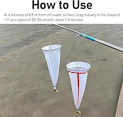 11.8 in Diameter Plankton Net, 64 Mesh Fine