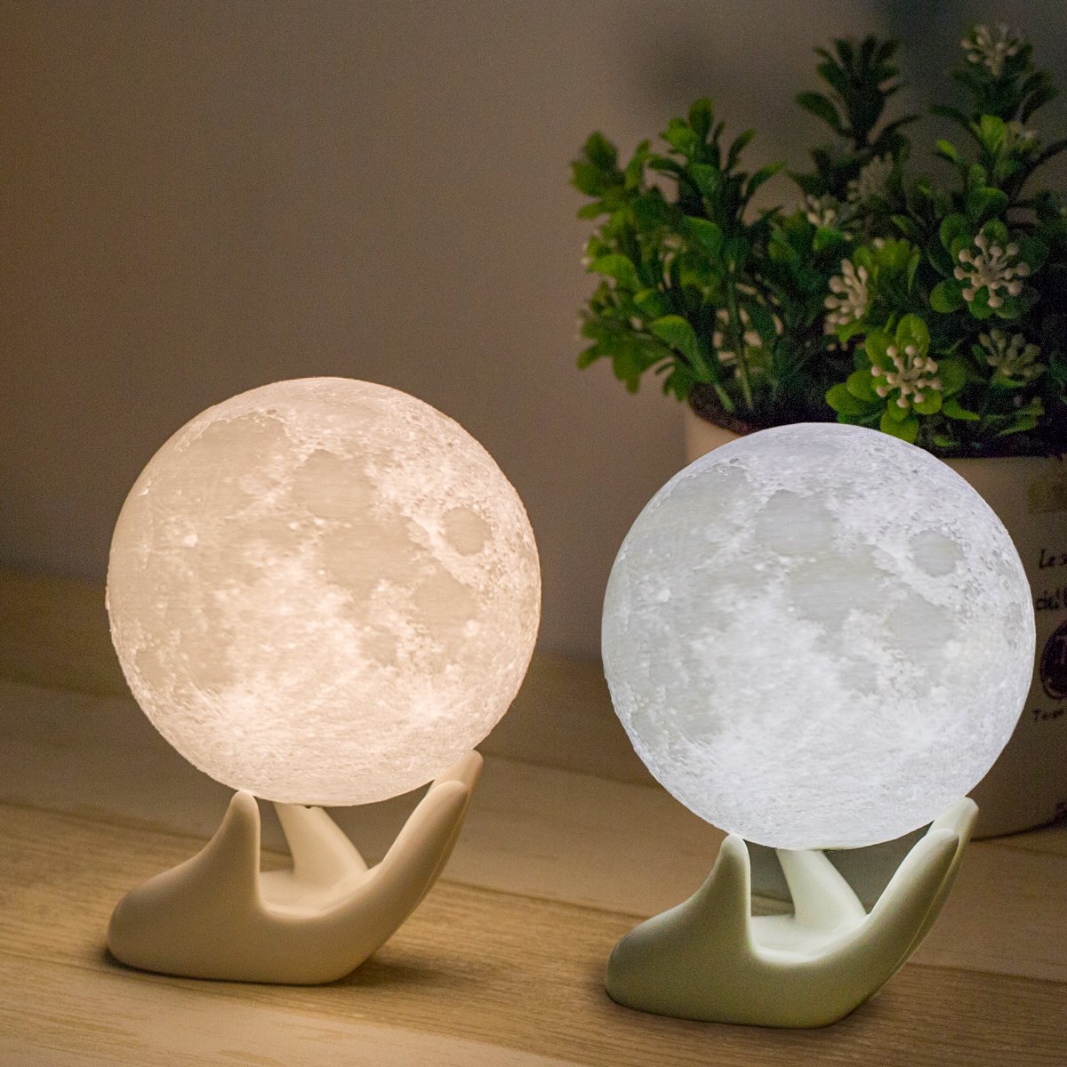 Mydethun Moon Lamp Moon Light Night Light for Kids Gift for Women USB