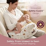 momcozy Memory Foam Nursing Pillow Starry Sky High-Rebound Support view 2