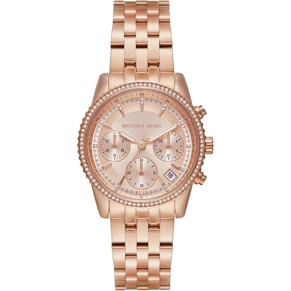 Amazon.com: Michael Kors MK6827 Tibby White Chronograph  display picture 3