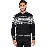 INTI ALPACA Men's Alpaca Wool Sweater, Crewneck Pullover, Winter Style, Peruvian Made