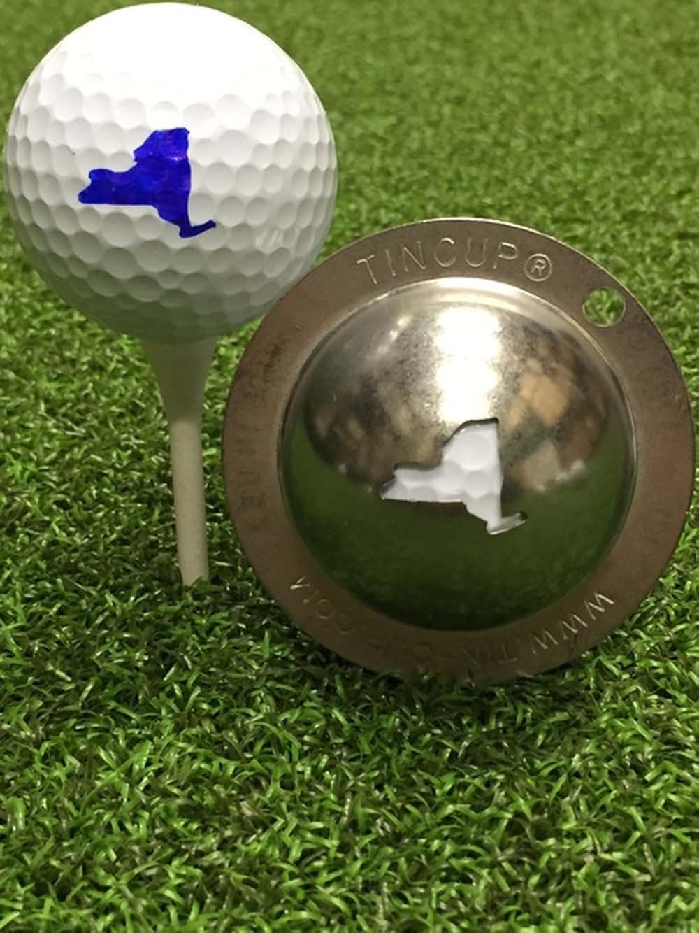 Tin Cup New York Golf Ball Custom Marker Alignment Tool