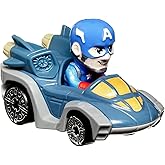 Hot Wheels RacerVerse Captain America Marvel Die-Cast Car