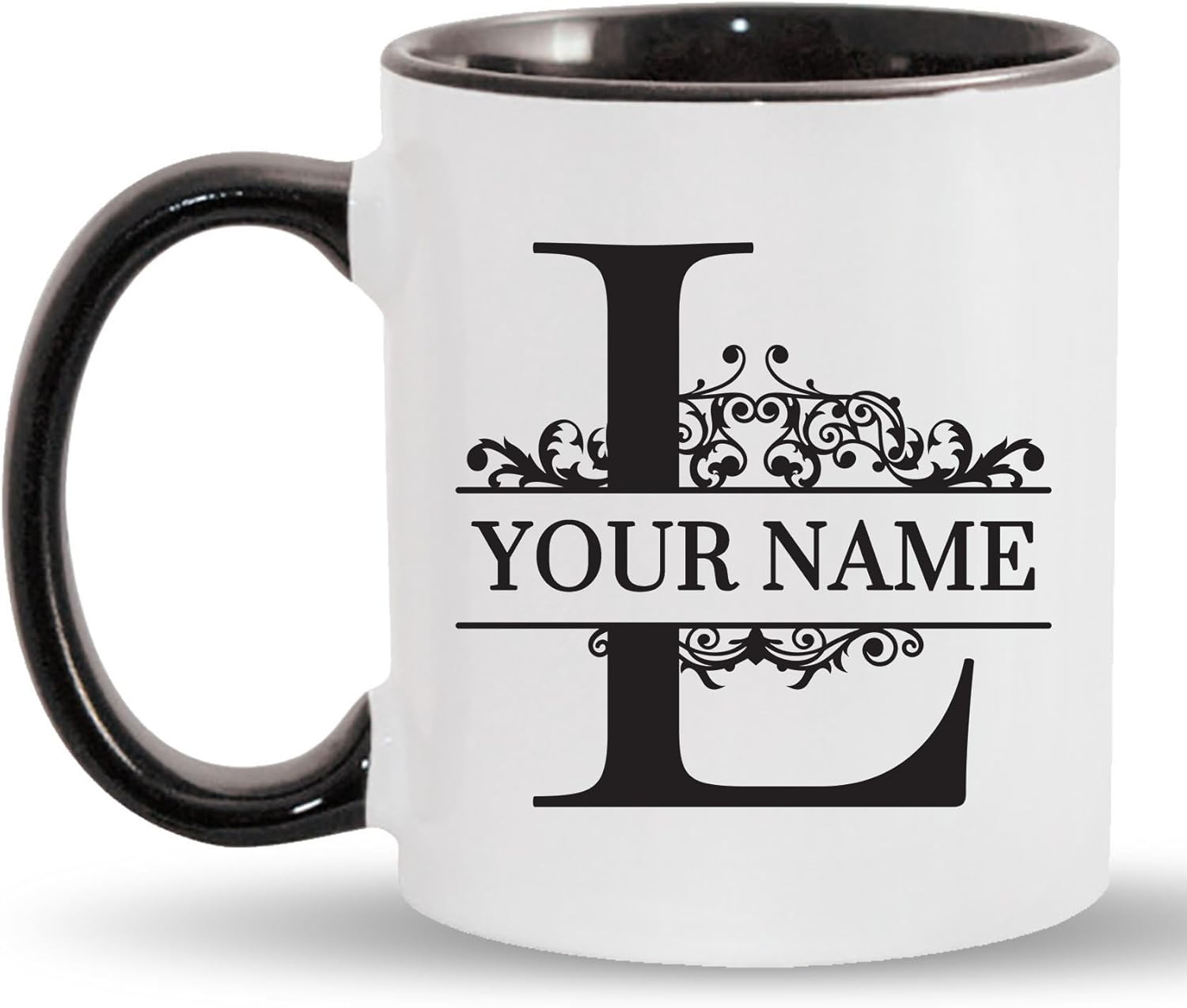 monogrammed coffee thermos