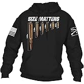 Grunt Style Size Matters - Men's Hoodie Black