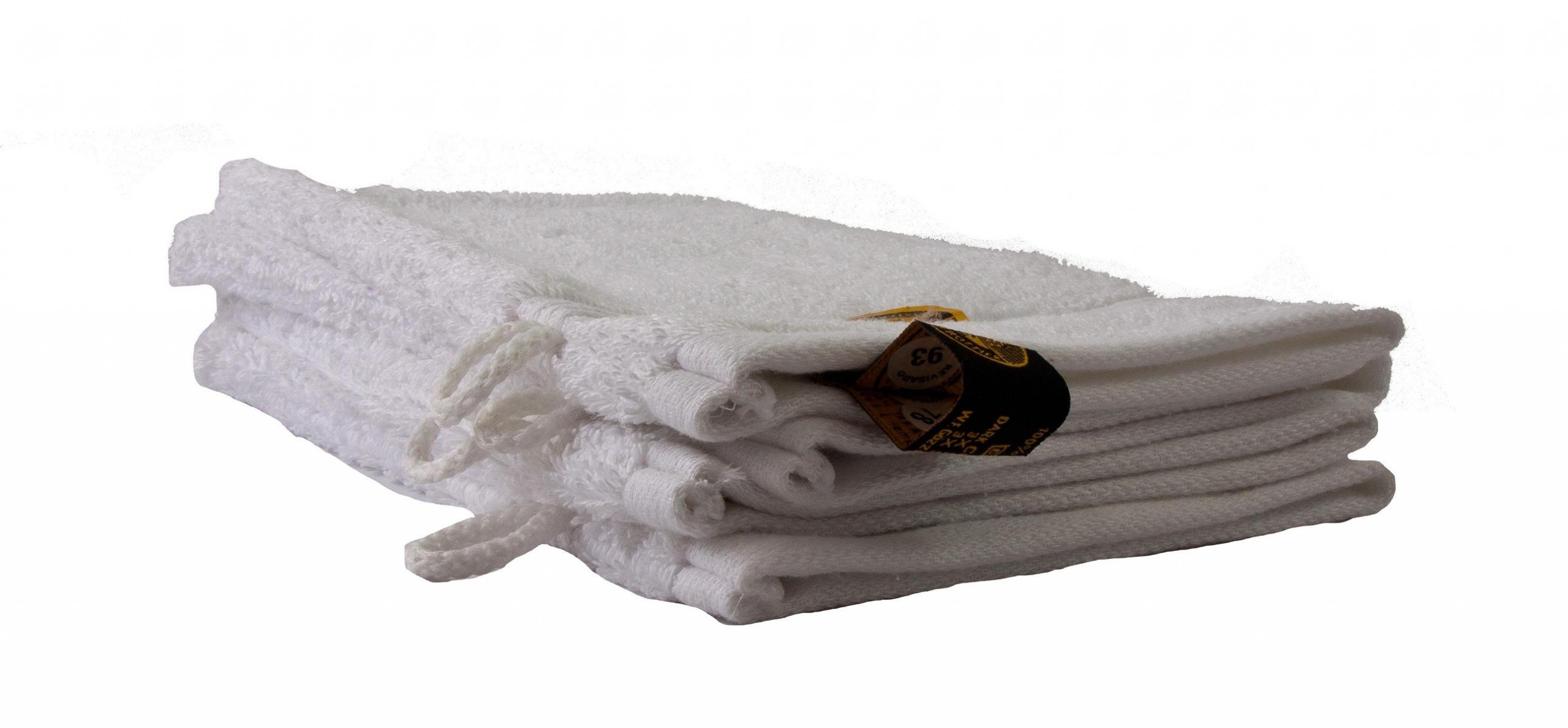 Gözze - New York Bath/Shower Glove/Mitt, Set of 4, Soft and Absorbent, 100% Cotton, 17 x 24 cm - White — image 1