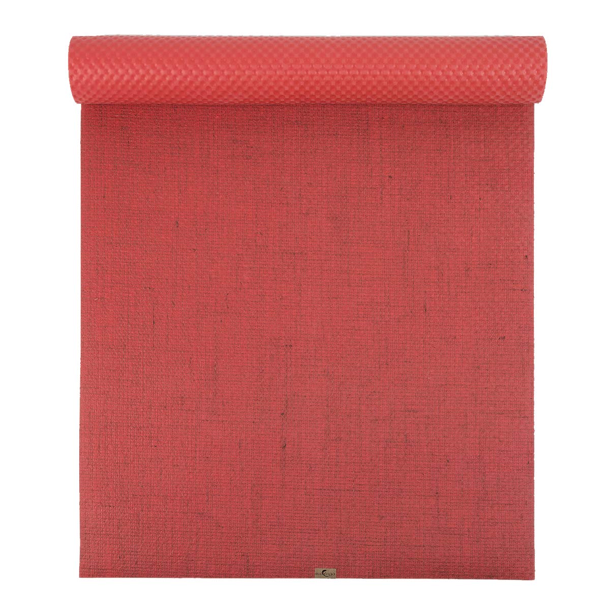 EcoYoga The Original Standard Yoga Mat | Natural Rubber Eco-Friendly Ethical Yoga Mat (Coral)