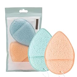 DAGEDA 2 PCS Konjac Facial Sponge, Deep Pore