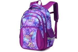 Cusangel Backpack for Girls Boys School Bookbags Kindergarten Elementary Lightweight Waterproof Multifunctional Large Capacity for Backpack (16 inch Fun Prints)