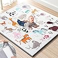 thumbnail image 2 of Premium Foam Baby Play Mat 50x50 - Extra Thick, Machine Washable & Non-Slip 2 of 11