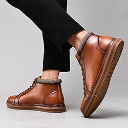 Arkbird Mens Leather Sneaker Fashion Classic Casual