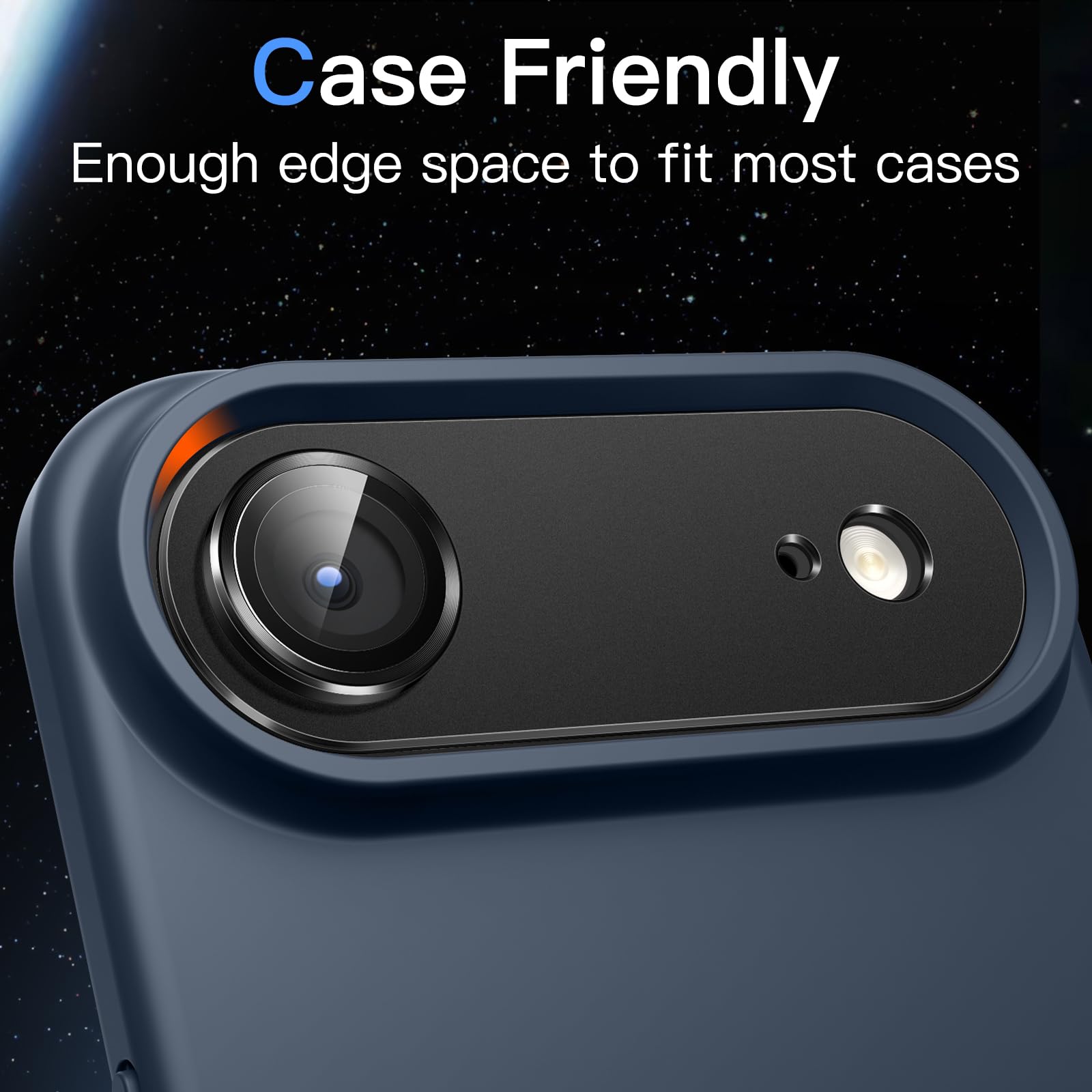 JETech Camera Lens Protector for iPhone 17 Air 6.5-Inch, Full Coverage Cover