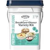 Augason Farms Breakfast and Dinner Variety Pail Emergency Food Supply Everyday