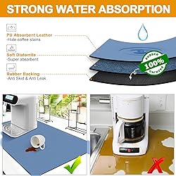 MooonGem Dish Drying Mats for Kitchen