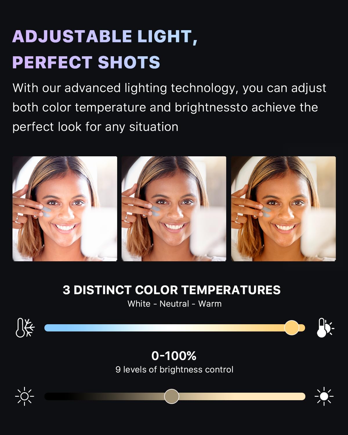 M MYBAT PRO Selfie Ring Light with 72