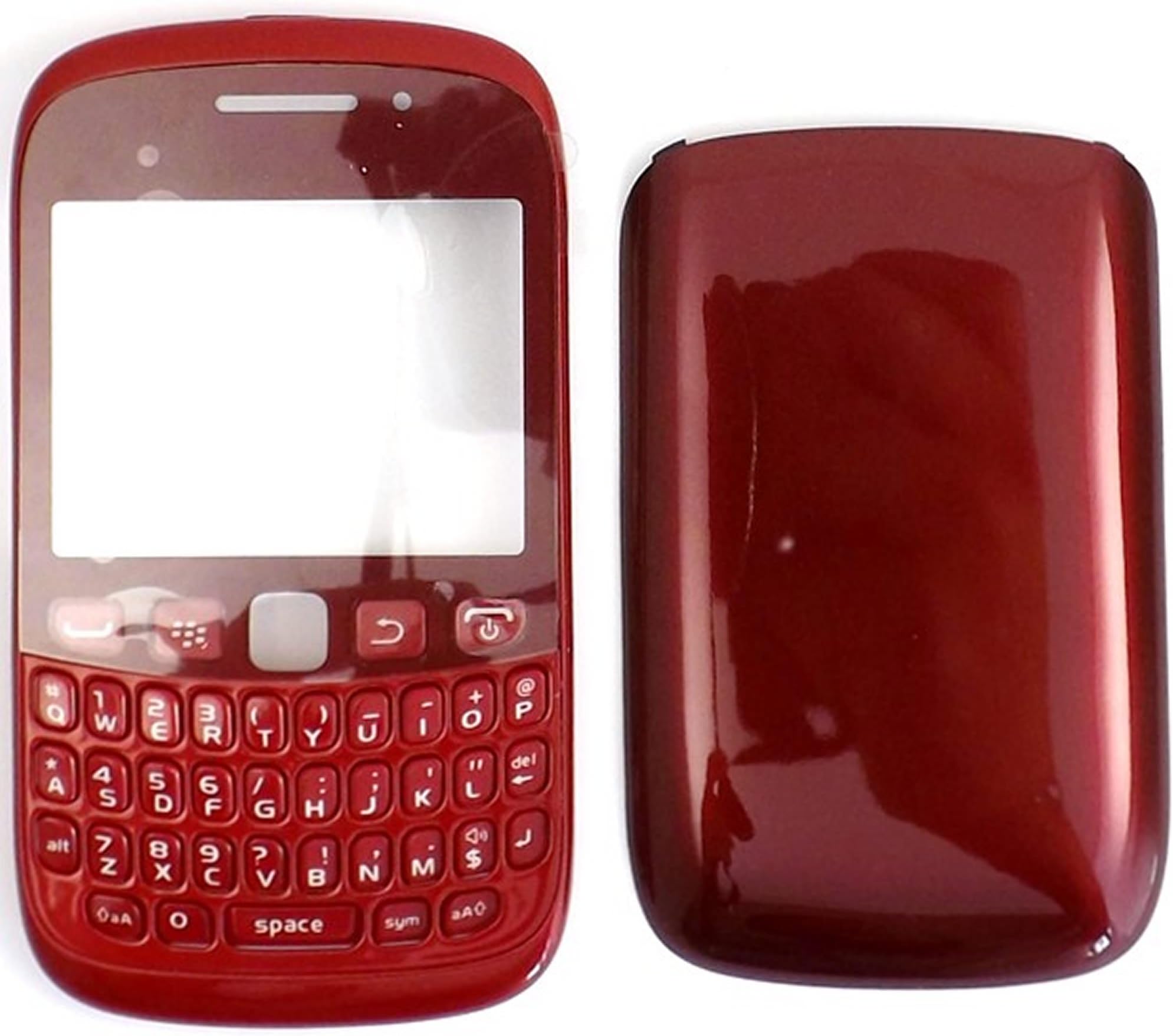 Full Housing Faceplate For Blackberry Curve 9220 9320 / Red
