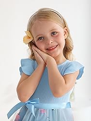 Sinhoon Toddler Girl Tulle Dress Summer Ruffle