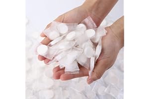 Jucoan 300 PCS Mini Compressed Towels, Disposable Tablet Towels, Portable Cotton Coin Face WashCloth for Home Outdoor Travel 