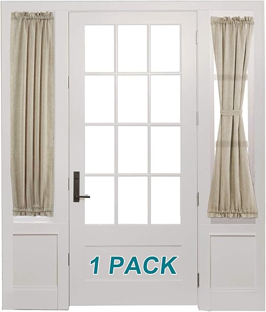 Amazon Com H Versailtex Energy Smart Sidelight Natural Linen Poly