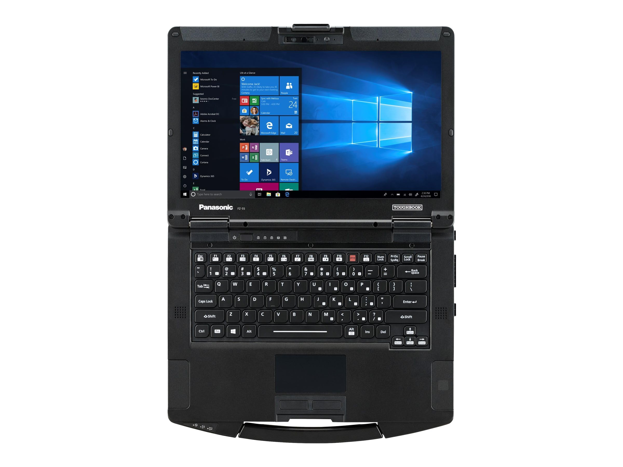 Toughbook Panasonic FZ-55, Intel Core i5-8365U @1.60GHz, 14.0