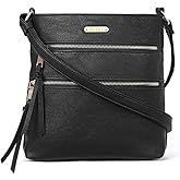 CLUCI Crossbody Purses for Women, Medium Size Zipper Pocket Adjustable Strap, Soft Leather Women's Shoulder Handbags