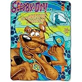 Scooby Doo and Whole Gang Silky Soft Throw Blanket 40" x 50"