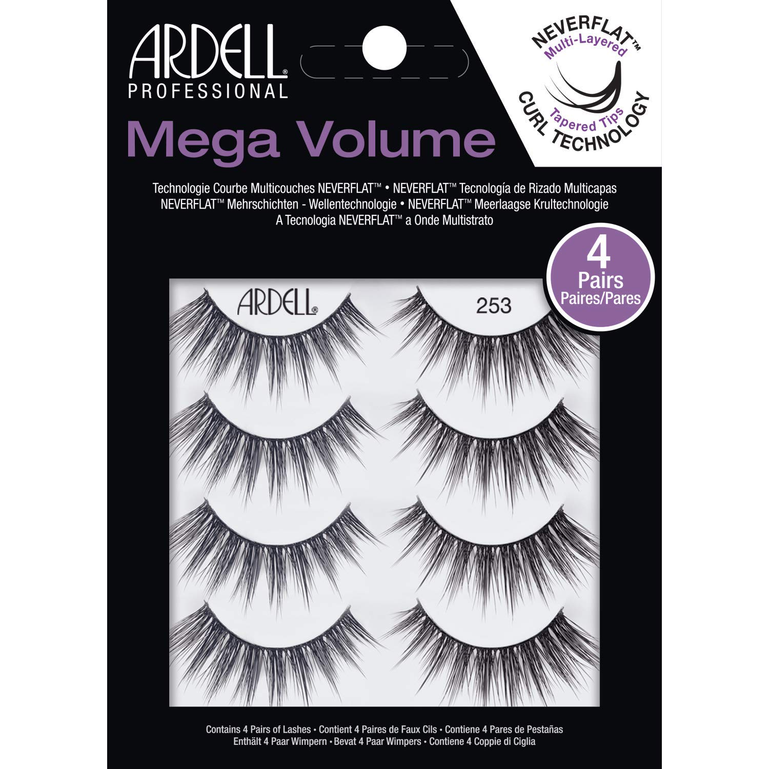 Ardell - Mega Volume - 253-4 Pairs