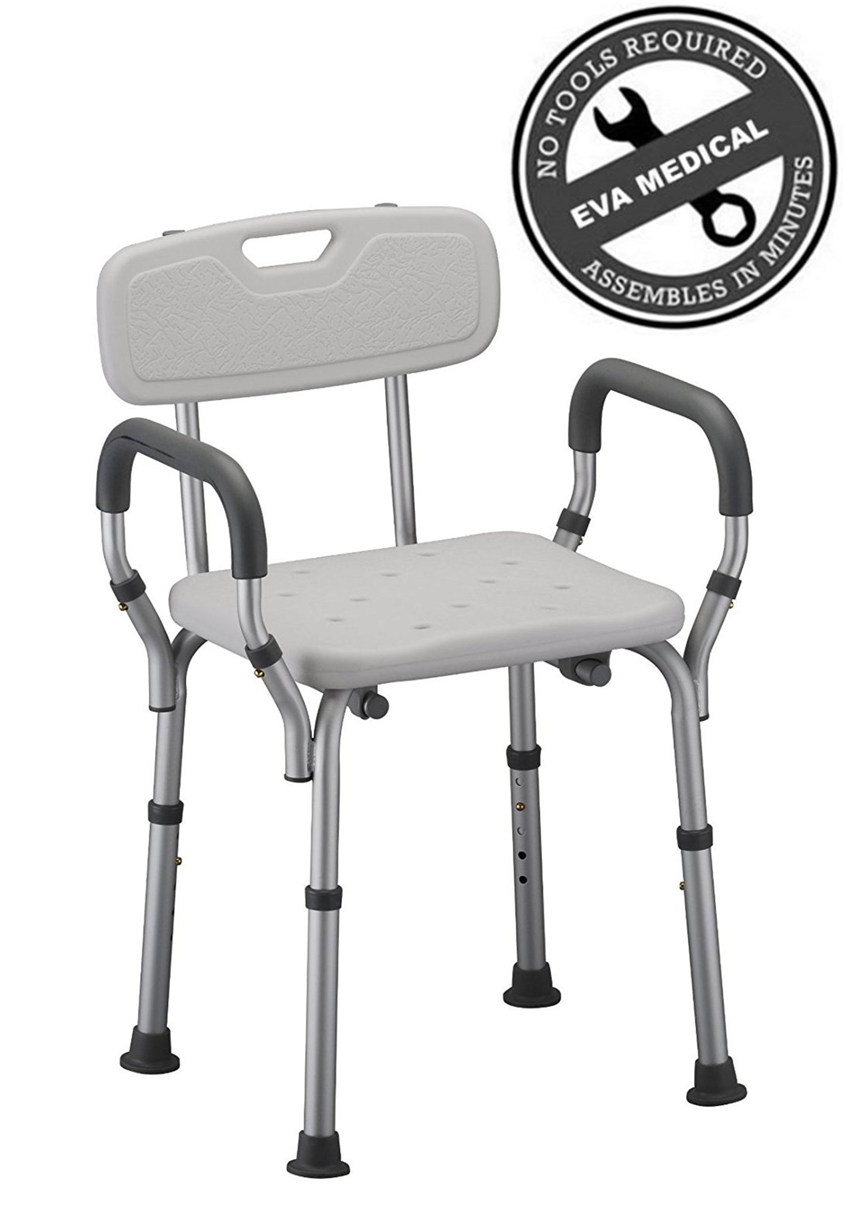 Medical Toolfree Spa Bathtub Shower Lift Chair, Portable Bath Seat