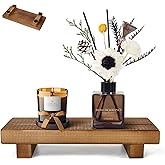 Wood Riser Soap Stand, Wooden Tray for Bathroom Counter, Kitchen Sink Stand for Soap, Pedestal Stand for Table Display, Home 