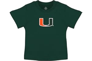 Creative Knitwear College Baby Short Sleeve T-Shirt - Embroidered Team Logo, for Boys & Girls (24 Months - 4T)