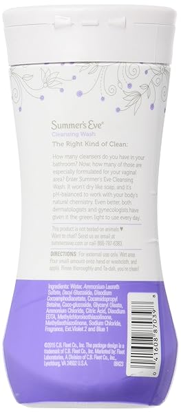 SUMMER’S EVE FEMININE WASH FOR SENSITIVE SKIN-DELICATE BLOSSOM-9 OZ, 2 PK