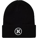 Hurley Beanie for Men Women - Classic Cable Knitted Skull Cap, Lightweight Winter Hat for Men and Women