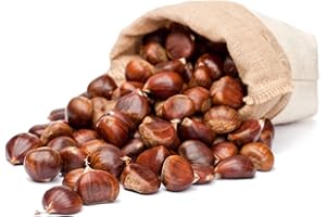KER-AY Fresh, Raw, Premium Quality Italian Chestnuts | Tender, Easy Peel, Large, Aromatic, Delicious Chestnuts | Raw Fresh Italian Chestnut