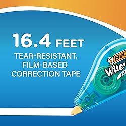 BIC Wite-Out Brand Mini Correction Tape, 16.4