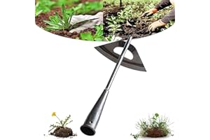 HRADHOL All-Steel Hardened Hollow Hoe,Garden Hoes for Weeding,Hollow Hoe for Gardening,Hoe Garden Tool,Garden Hoe for Backyard Weeding, Loosening, Farm Planting