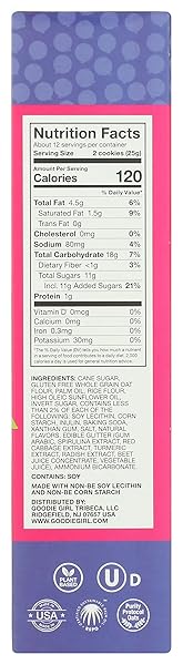 GOODIE GIRL COOKIE CR?®ME BIRTHDAY CAKE, 10.6 OZ