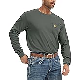 WORKWEYA FR Shirts Flame Resistant Shirt 5.5oz Cotton Lightweight CAT2 Fire Retardant Shirt for Men